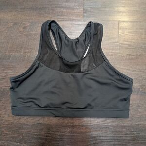 BlackMilk Sheer Top Racer Back Crop Size Large